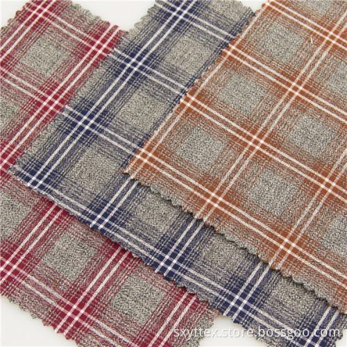 Colorful Yarn Dyed 100%Cotton Plaid Fabrics For Pants